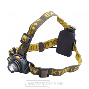 Fejlámpa 120lm szenzorral, CREE 3W XPE LED 3W XPE LED Fejlámpa 120lm szenzorral, CREE 3W XPE LED 3W XPE LED gallery main image