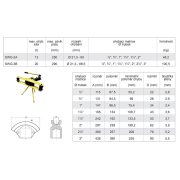 Hordozható hidraulikus csőhajlító állvánnyal SWG-2A Előnézet 