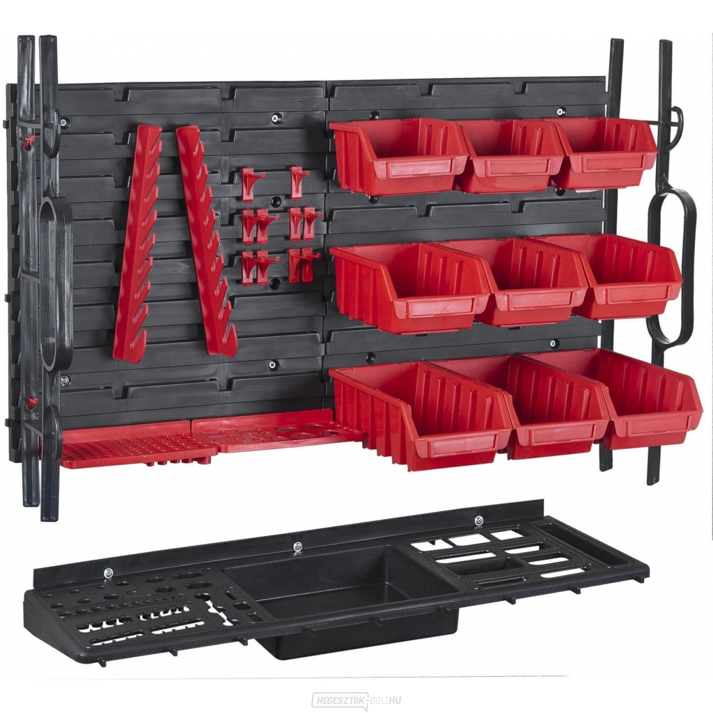 Fali panel szerszámtartókkal és ergoboxokkal Rögzítés Wall Max