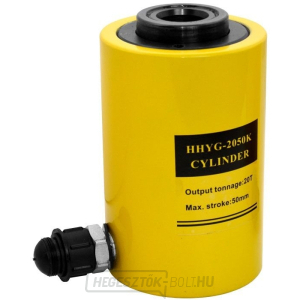 Hidraulikus emelőhenger üreges dugattyúval HHYG-2050K Hidraulikus emelőhenger üreges dugattyúval HHYG-2050K gallery main image