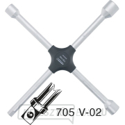 Keresztkulcs kerékanyákhoz / csavarokhoz HAZET 705 V-02 Keresztkulcs kerékanyákhoz / csavarokhoz HAZET 705 V-02 gallery main image