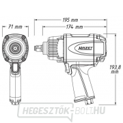 Pneumatikus ütvecsavarozó HAZET 9012 P-1 Előnézet 