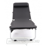 Napozóágy BEACH - fekete náhled