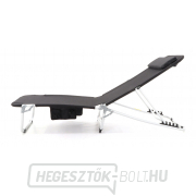 Napozóágy BEACH - fekete náhled