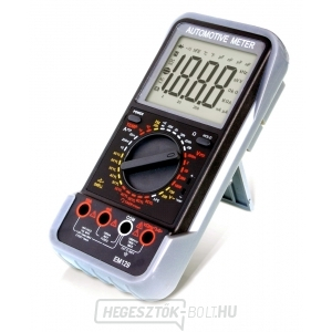Autóipari mérő EM 129 kézi mini teszter / multiméter