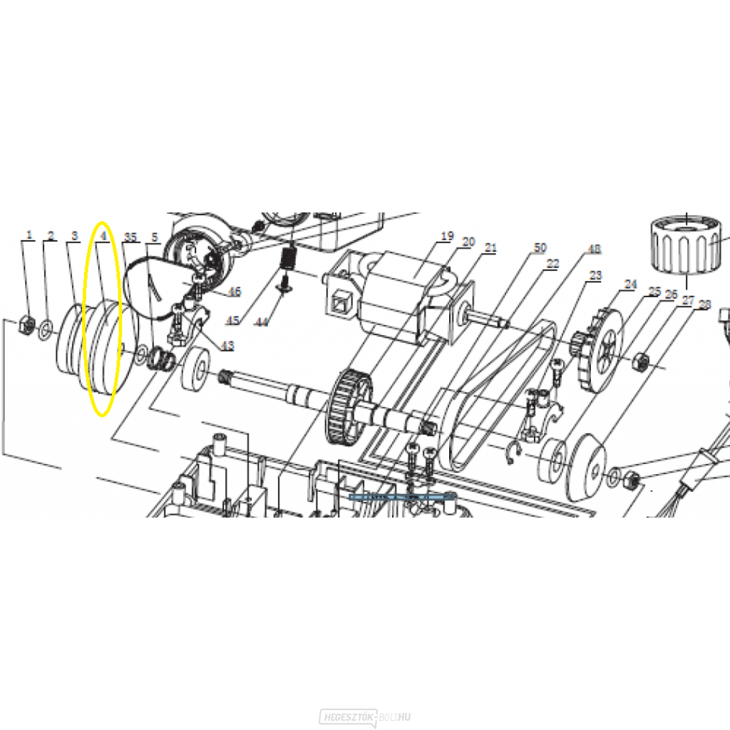Ollócsiszoló kerék Holzmann USG950-hez