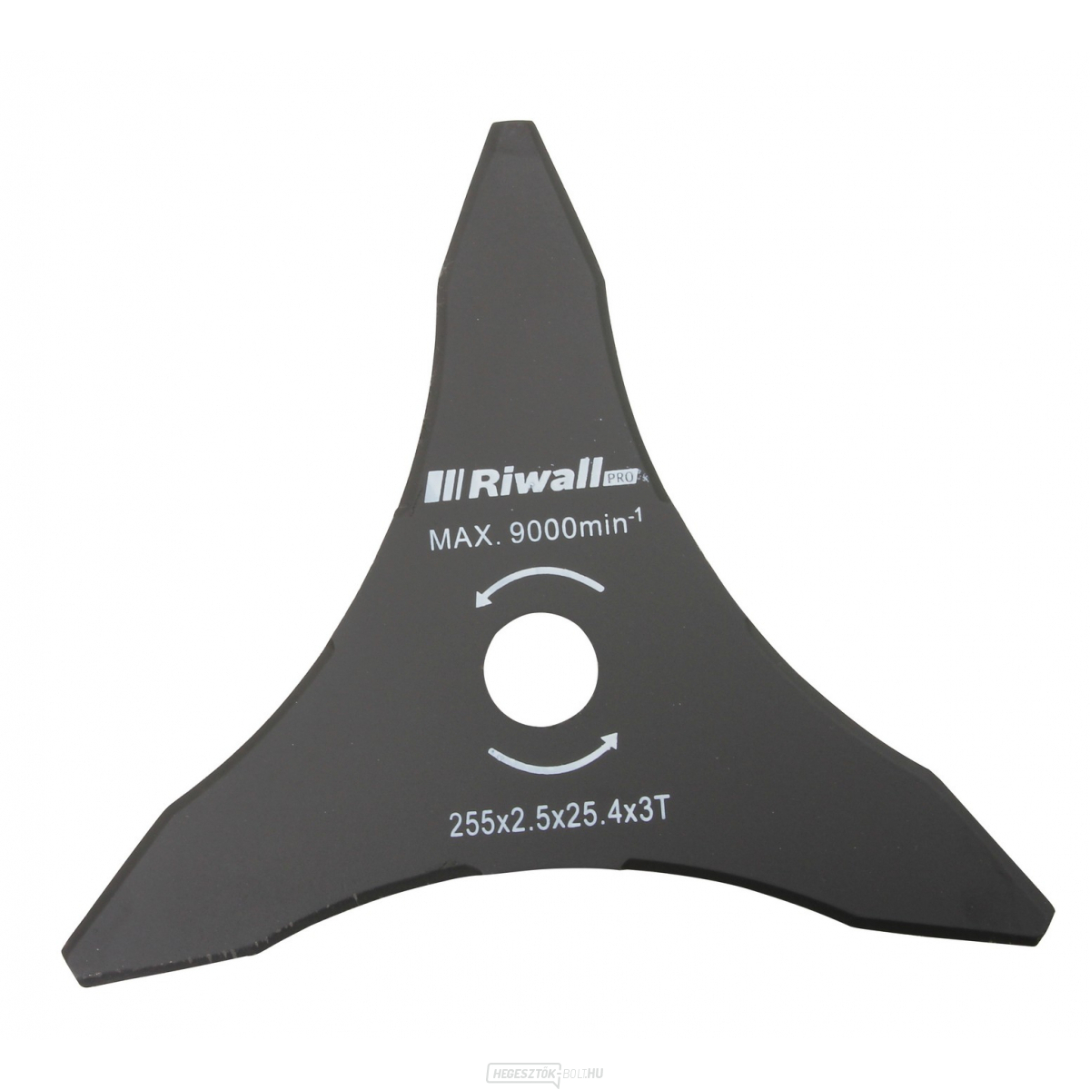 Riwall PRO Háromfogú kefevágó kefevágóhoz 255mm átmérőjű.