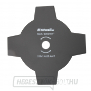 Riwall PRO Négyfogú kefekésvágó penge 255mm átmérőjű Riwall PRO Négyfogú kefekésvágó penge 255mm átmérőjű gallery main image