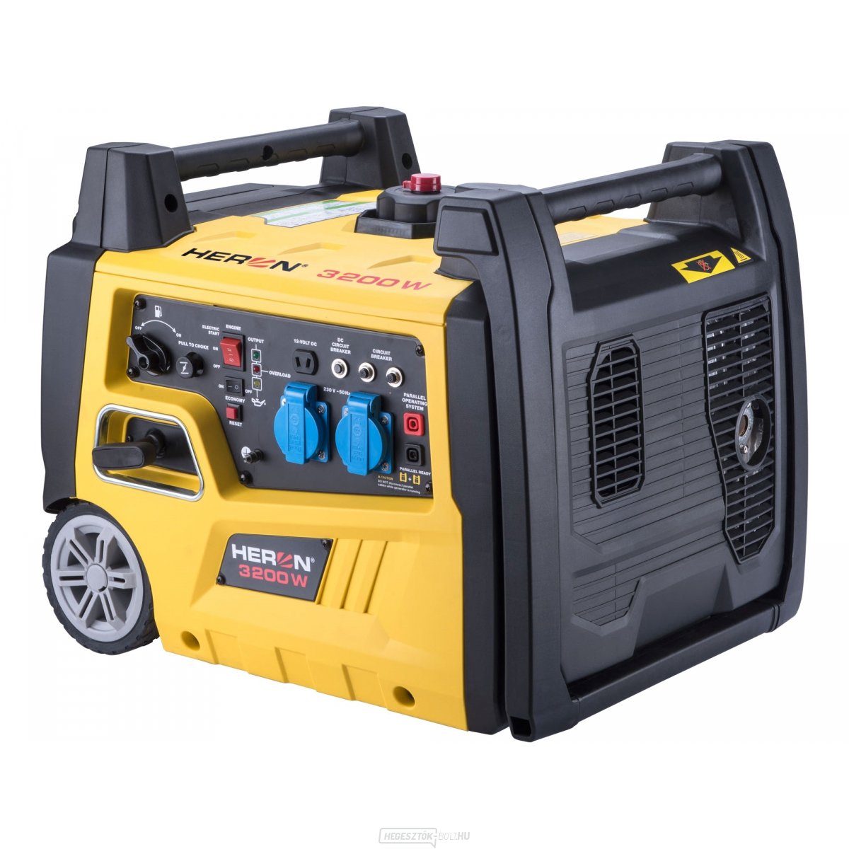 Digitális inverteres erőmű HERON 5,4HP/3,2kW, elektromos indítással