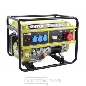 Benzinmotoros generátor, 13HP/5,5kW (400V) 3x1,8kW (230V) Benzinmotoros generátor, 13HP/5,5kW (400V) 3x1,8kW (230V) gallery main image