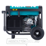Benzinmotoros erőmű 5,5kW/13HP, hegesztéshez, alvázhoz Előnézet 