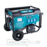 HERON 5,5kW/13HP benzinüzemű generátor, hegesztéshez, elektromos indítás, alvázzal náhled