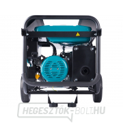 HERON 7,0kW/15HP benzinmotoros erőmű, hegesztéshez, elektromos indítás, futómű náhled
