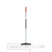 12 fogú műanyag kerti gereblye nyéllel gallery main image