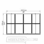Palram Herald 2230 bejárati előtető Palram Herald 2230 bejárati előtető náhled
