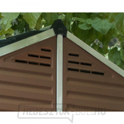 Kerti ház Palram tetőablak 8x8 barna náhled