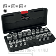 TORX VIGOR V2687 dugókulcs készlet gallery main image