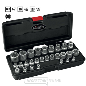 TORX VIGOR V2687 dugókulcs készlet