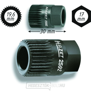 Adapter a generátor csigakerekek felszereléséhez és leszereléséhez HAZET 2592 Adapter a generátor csigakerekek felszereléséhez és leszereléséhez HAZET 2592 gallery main image