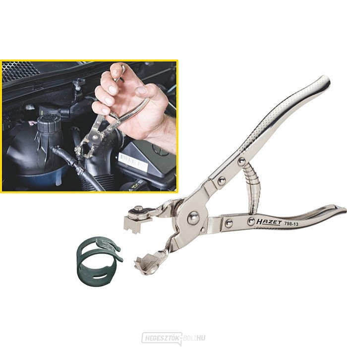 HAZET 798-13 Tömlőfogó fogó szalag/gőz önzáró tömlőbilincsekhez
