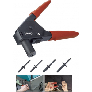 Szegecselő fogó műanyag szegecsekhez VIGOR V4196 Szegecselő fogó műanyag szegecsekhez VIGOR V4196 gallery main image