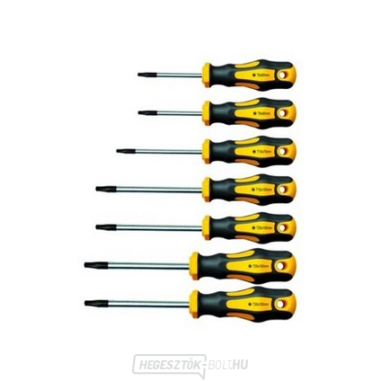 7 darabos csavarhúzó készlet (TORX) dobozban