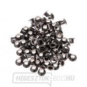 Szemprések, 100 db-os készlet, szürke nikkel színű Szemprések, 100 db-os készlet, szürke nikkel színű gallery main image