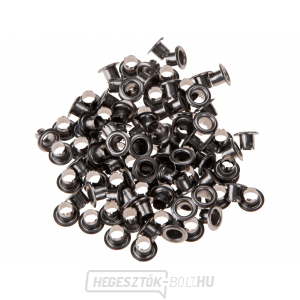 Szemprések, 100 db-os készlet, szürke nikkel színű Szemprések, 100 db-os készlet, szürke nikkel színű gallery main image