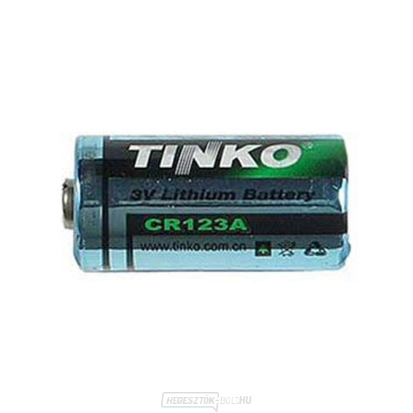 Akkumulátor CR123A TINKO lítium lítium