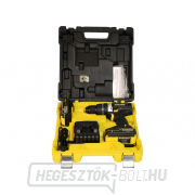 Akkumulátoros ütvefúró 2-13mm 20V, 2 akkumulátorral gallery main image