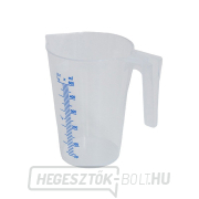 0,5 l átlátszó polipropilén mérőpohár 0,5 l átlátszó polipropilén mérőpohár gallery main image
