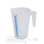 Átlátszó polipropilén mérőpohár 2 l Átlátszó polipropilén mérőpohár 2 l gallery main image