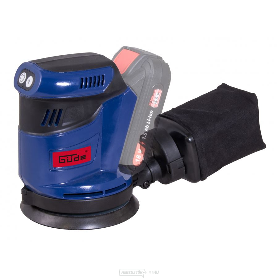 Akkus excentercsiszoló Güde EXS 18-0
