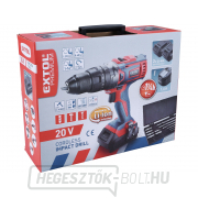 EXTOL akkus fúrócsavarhúzó SHARE20V kalapáccsal, 20V Li-ion (2x), 2000mAh EXTOL akkus fúrócsavarhúzó SHARE20V kalapáccsal, 20V Li-ion (2x), 2000mAh náhled