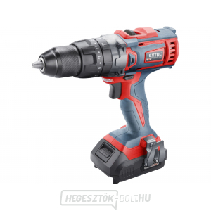 EXTOL akkus fúrócsavarhúzó SHARE20V kalapáccsal, 20V Li-ion (2x), 2000mAh EXTOL akkus fúrócsavarhúzó SHARE20V kalapáccsal, 20V Li-ion (2x), 2000mAh gallery main image