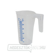 0,25 l átlátszó polipropilén mérőpohár 0,25 l átlátszó polipropilén mérőpohár gallery main image