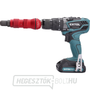 Szegecselő rögzítés fúróhoz, szegecsanyákhoz M3-M8, CrMO Előnézet 