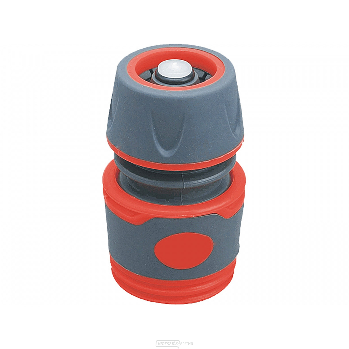 Gyorscsatlakozó tömlőhöz, 1/2", STOP-szelep