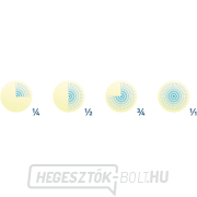 Impulzus szórófej, fém tüskével Előnézet 