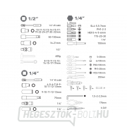 Szerszámkészlet 100db Előnézet 