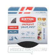 Fa reszelőtárcsa, 125x3x22,2mm, közepes szelvényű náhled