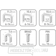 Tűzőgép 6-funkciós, 6-14mm, 100 tűzőkapoccsal együtt Tűzőgép 6-funkciós, 6-14mm, 100 tűzőkapoccsal együtt náhled