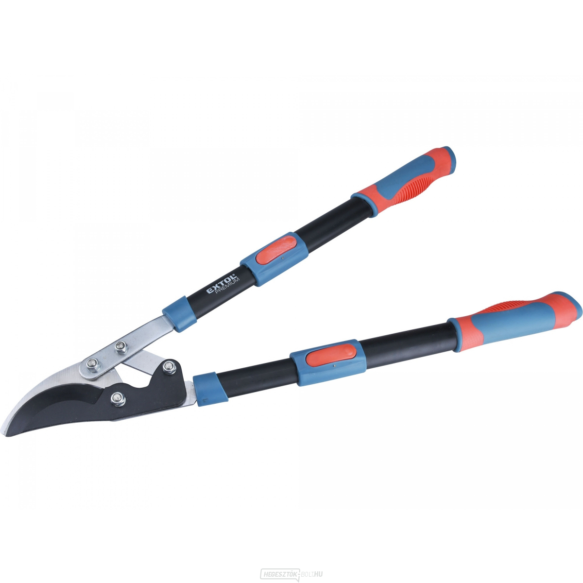 Teleszkópos metszőolló, kétoldalas, 670-940 mm, HCS