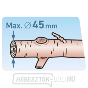 Teleszkópos metszőolló, üllő fogaskerék, 670-940mm, HCS Előnézet 