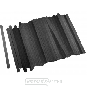 Olvasztható pálcika, fekete, ∅11x200mm, 1kg gallery main image