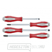 Csavarhúzó, 4 darabos készlet, 2x(-),2x(PH), S2 Csavarhúzó, 4 darabos készlet, 2x(-),2x(PH), S2 gallery main image