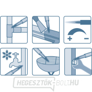 MINI égő piezo gyújtóval és gáz előmelegítővel EU 7/16