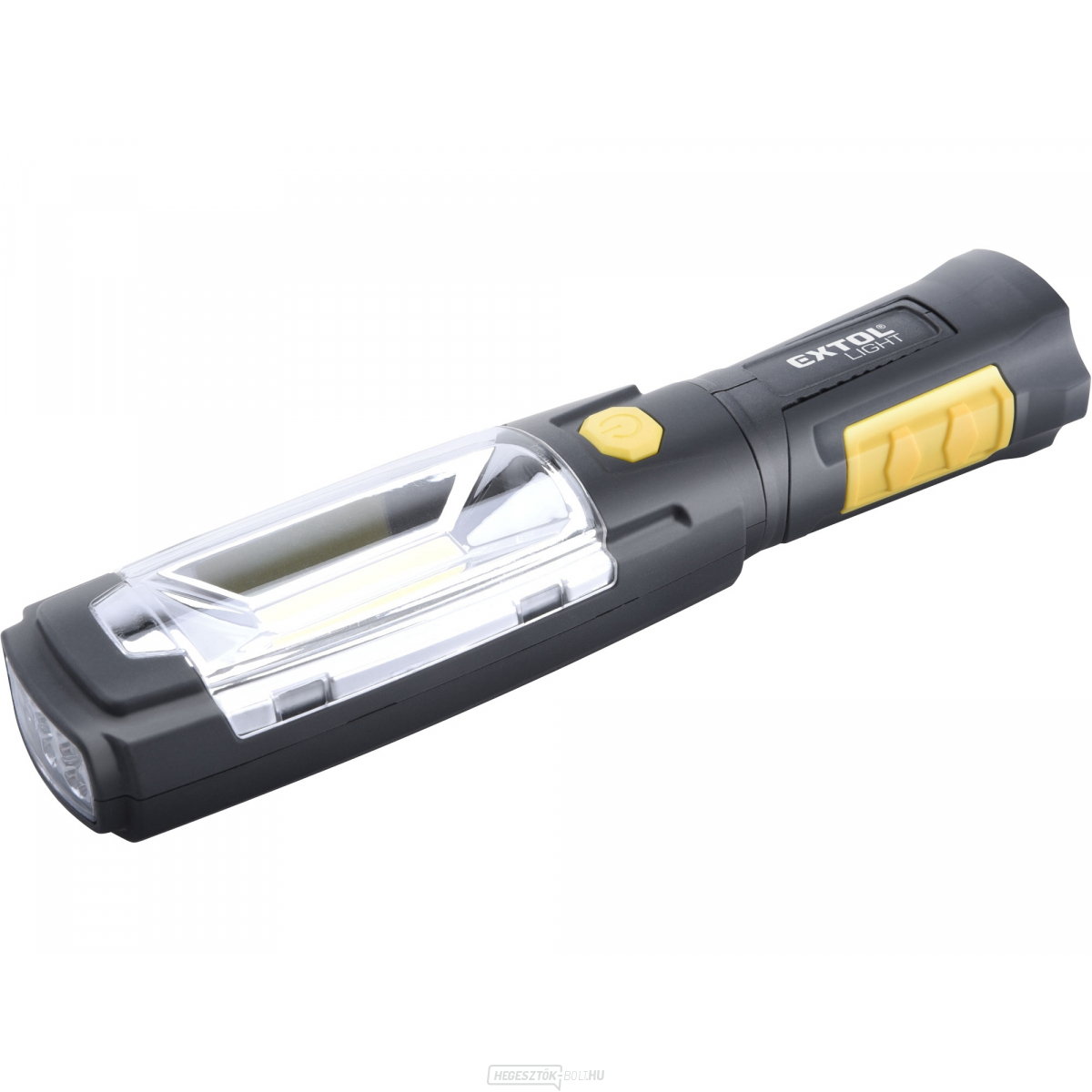 Csuklós zseblámpa 280lm COB LED, 3W COB LED, 6x30lm LED