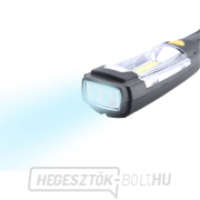 Csuklós zseblámpa 280lm COB LED, 3W COB LED, 6x30lm LED Előnézet 