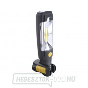 Csuklós zseblámpa 280lm COB LED, 3W COB LED, 6x30lm LED náhled